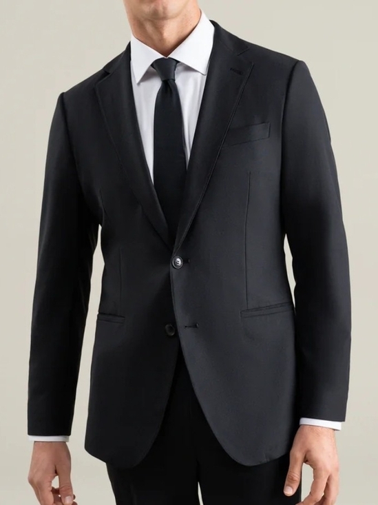 Sene Studio Other - NWT Sene Studio Soho Flex Men's Black Two-Button Tailored Blazer. 40L
